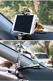 Car-Accessories Phone-Holder Gps-Stand Adjustable Jaguar-Design Degree