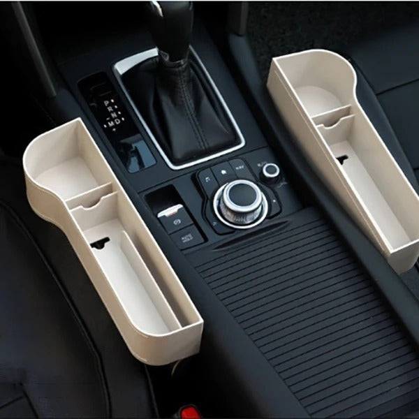 pu car organizer seat gap storage box car seat side slit