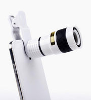 Zoom Mobile Phone Clip-On Retractable Telescope Lens For Galaxy Phones