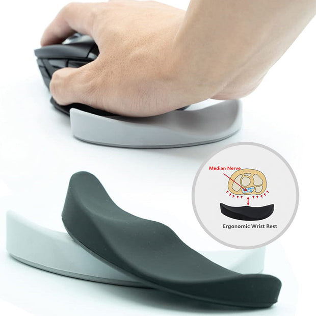 ergonomic Mouse Wrist Rest Mouse Pads Silicon Gel Non-Slip Wrist Rest 