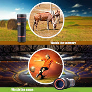 HD 8X Clip On Optical Zoom Telescope Camera Lens For Universal Mobiles