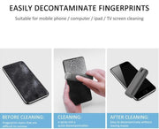 2 In 1 Phone Computer Screen Kits For Screen Dust Removal Microfibers 