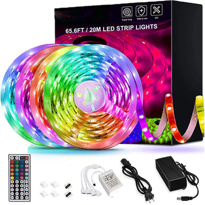 LED Strip Lights Lamp 5050 RGB Flexible BackLight Decoration Christmas