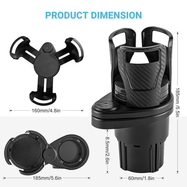 1 multifunctional cup holder expander