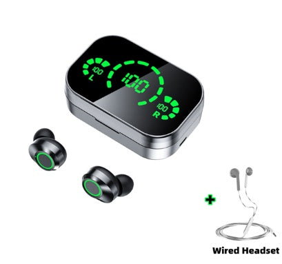 YD03 Wireless Bluetooth-Headset TWS Large Screen Smart Digital Display